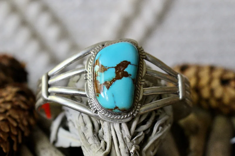 Enamel - Painted Women's Cuff Bracelets in Bold Colors for a Pop of ColorTurquoise Creek Bracelet