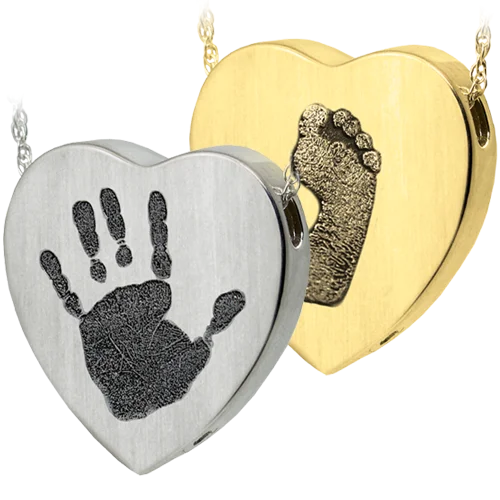 Bangle Bracelets with LED Lights for a Glowing and Trendy AccessoryB&B Footprint/Handprint/Pawprint Heart Pendant